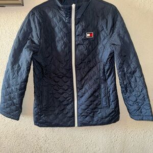 Tommy Hilfiger Navy Quilted Jacket